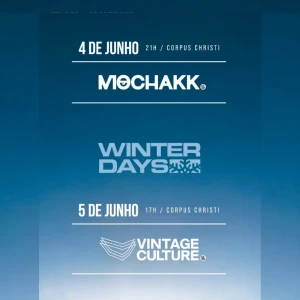 Winter Days com Mochakk e Vintage Culture em Campos do Jordão