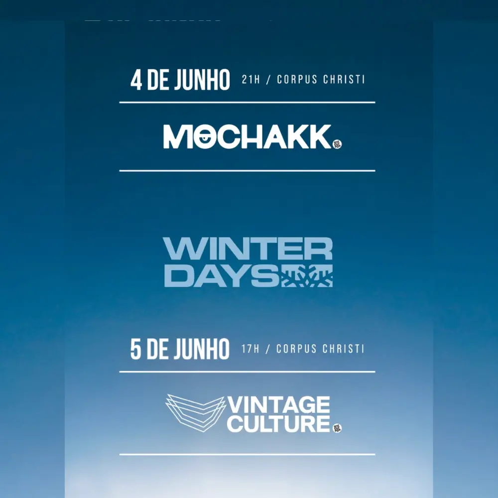Winter Days com Mochakk e Vintage Culture em Campos do Jordão