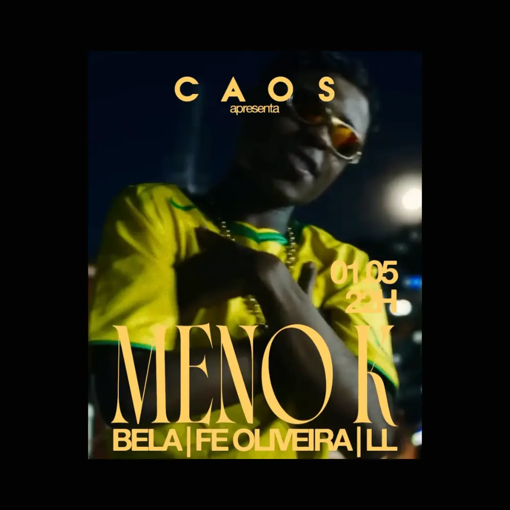 Caos Campinas apresenta MC Meno K - Ingressos com desconto