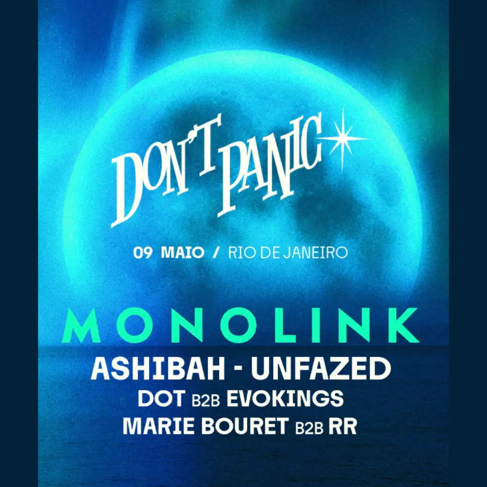 Don't Panic RJ com Monolink - Ingressos com desconto