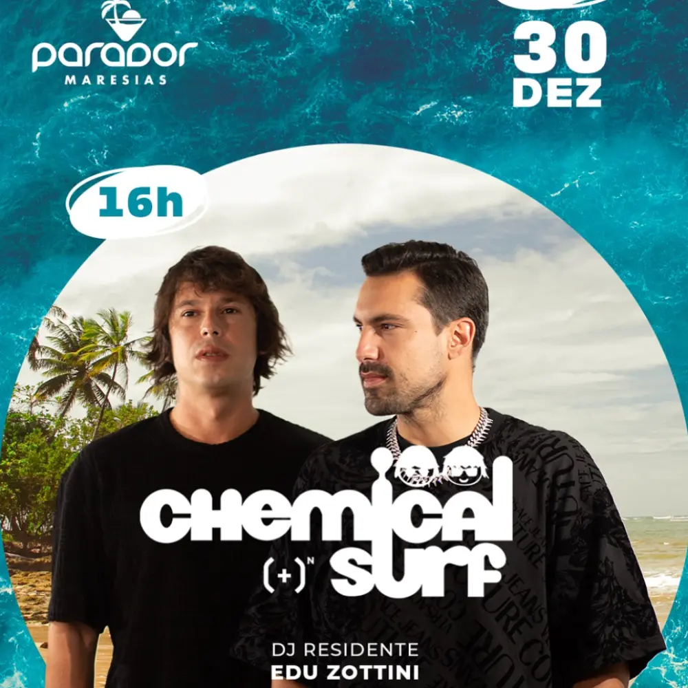 Chemical Surf Parador Maresias - Ingressos com desconto