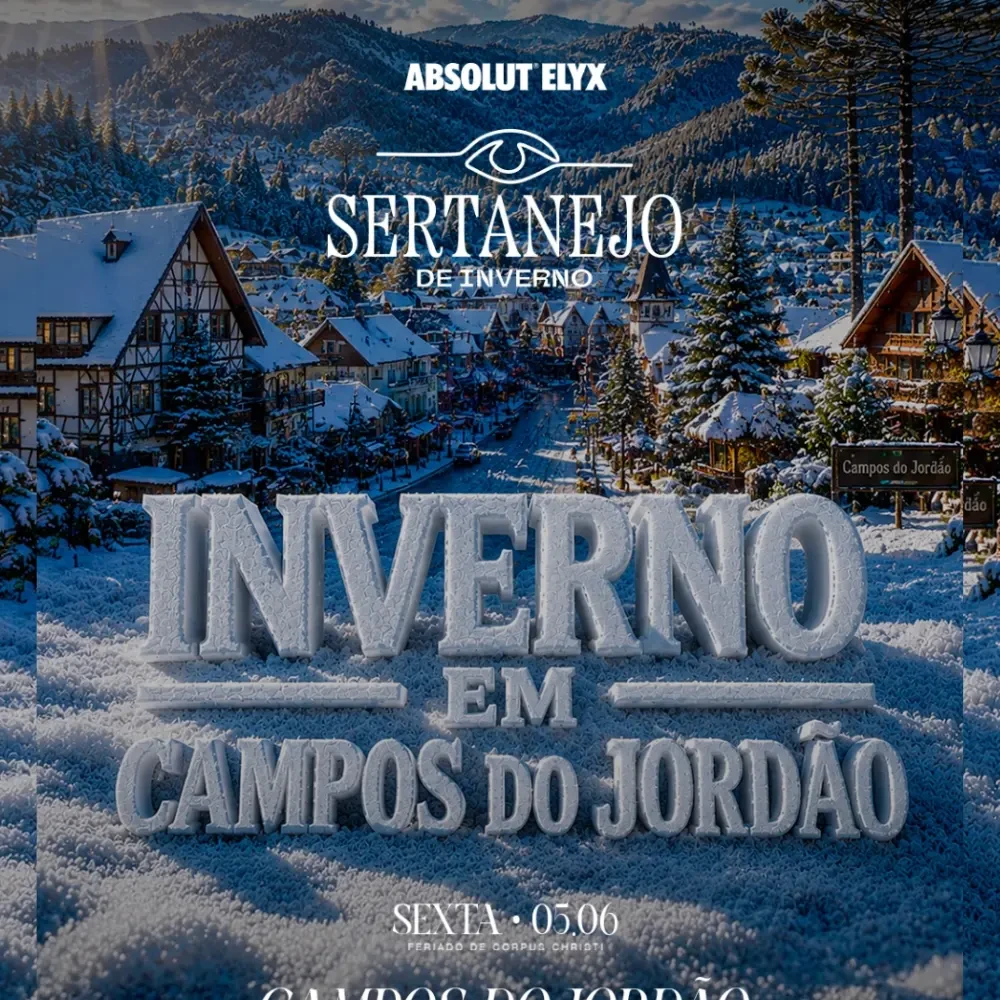 Sertanejo de Inverno em Campos do Jordão - Ingressos com desconto