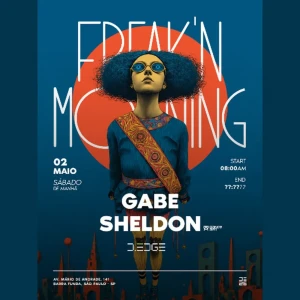 D-Edge Freak'n Morning com Gabe - Ingressos com desconto