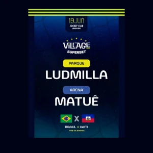 Brasil vs Haiti no Village Rio - Ingressos com desconto