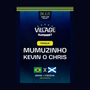Brasil vs Escocia no Village Rio - Ingressos com desconto
