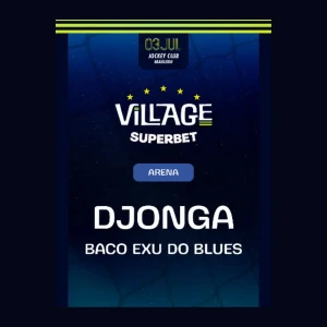 Village Rio com Djonga e Baco Exu do Blues - Ingressos com desconto