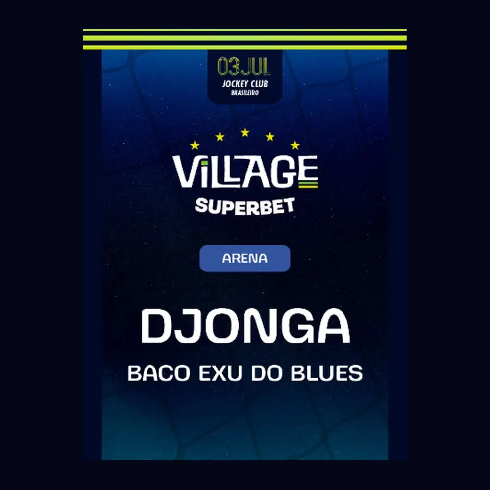 Village Rio com Djonga e Baco Exu do Blues - Ingressos com desconto