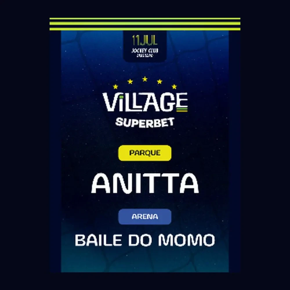 Village Rio com Anitta - Ingressos com desconto