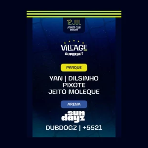 Village Rio com Jeito Moleque e Dubdogz - Ingressos com desconto
