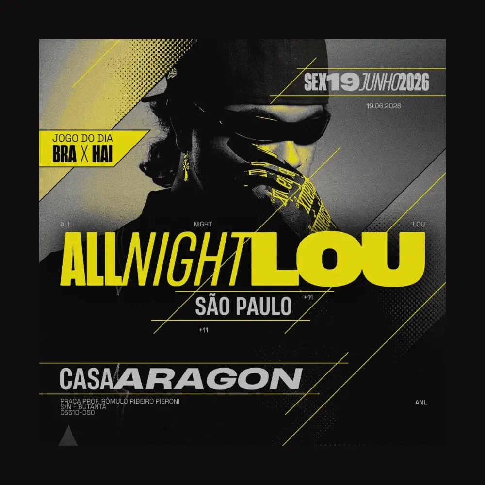 Nossa Casa na Copa SP - Brasil x Haiti com All Night Lou | Ingressos com desconto