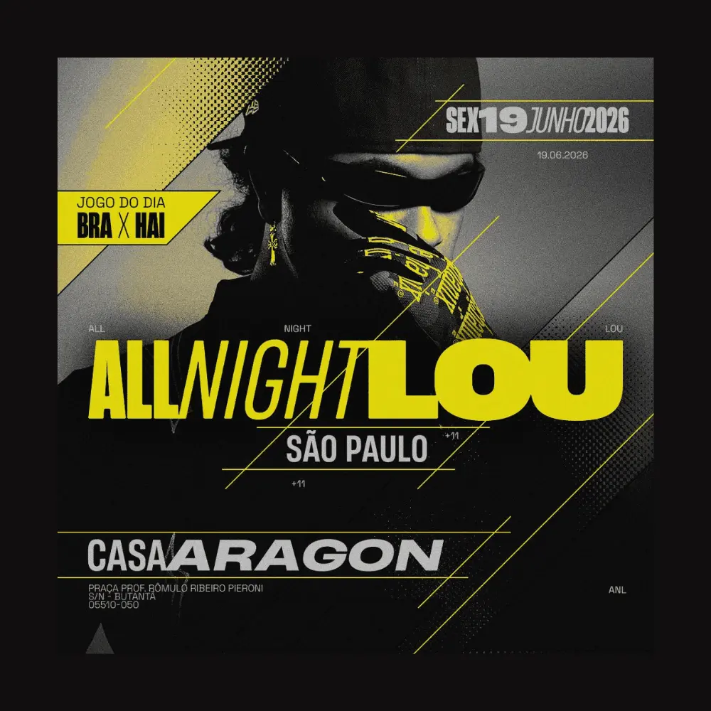 Nossa Casa na Copa SP - Brasil x Haiti com All Night Lou | Ingressos com desconto