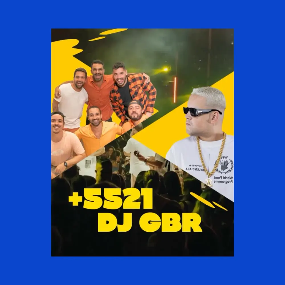 GINGA SP com +5521, DJ GBR e Banda Por Você - Ingressos com desconto