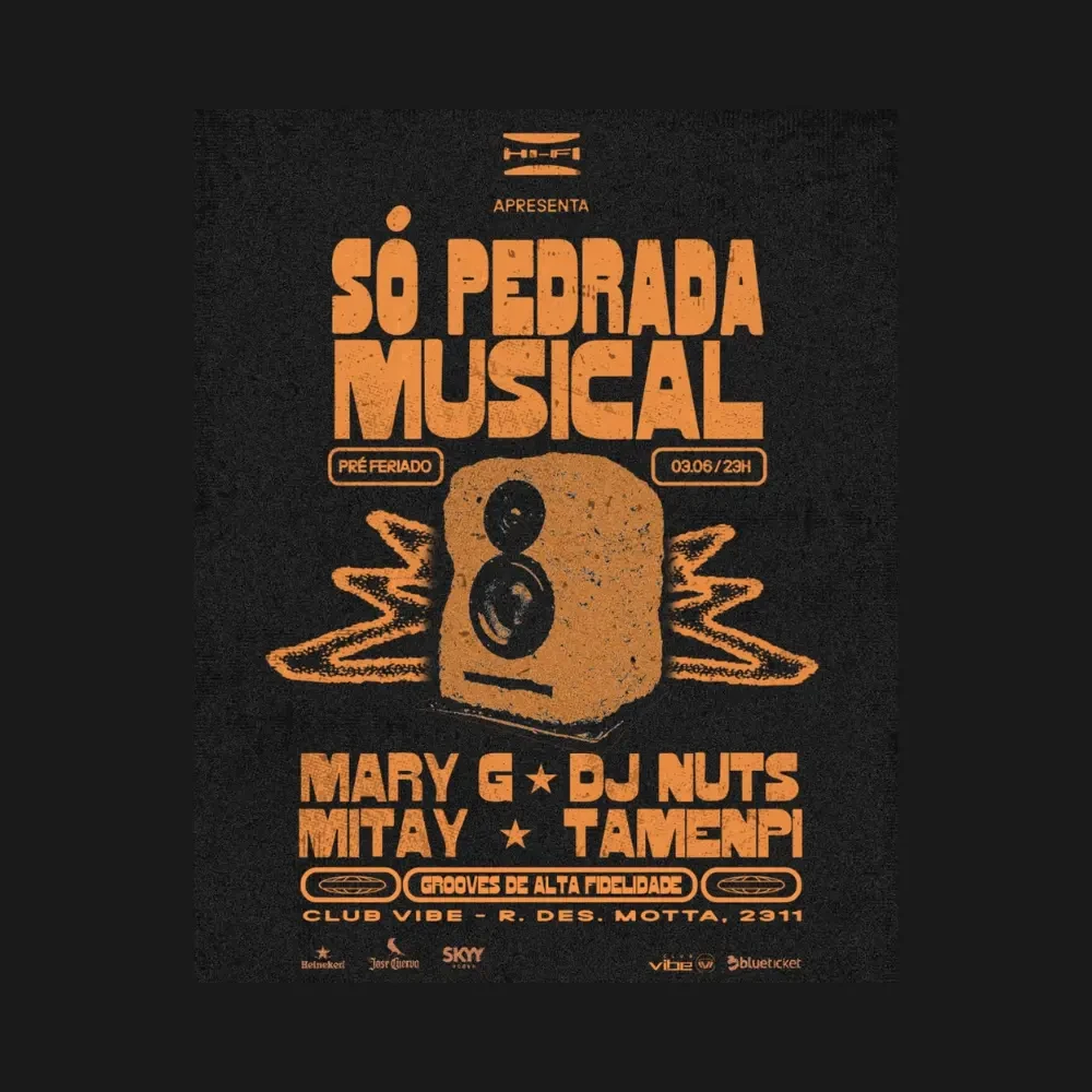 Club Vibe apresenta Só Pedrada Musical - Ingressos com desconto