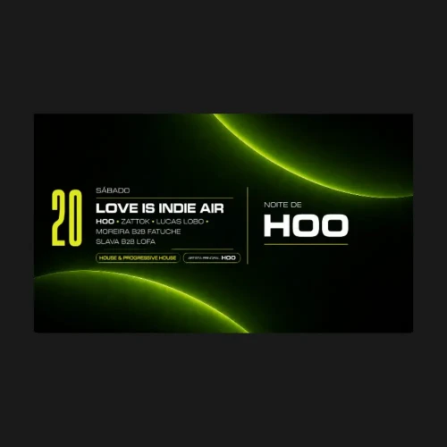 Club Vibe apresenta HOO by Love is indie air - Ingressos com desconto