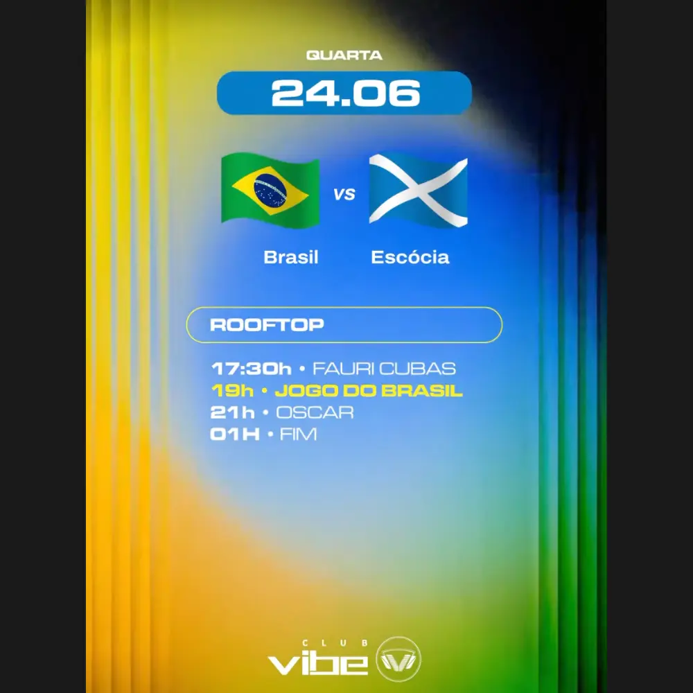 Club Vibe apresenta Rooftop Only #CopanaVibe- Ingressos com desconto