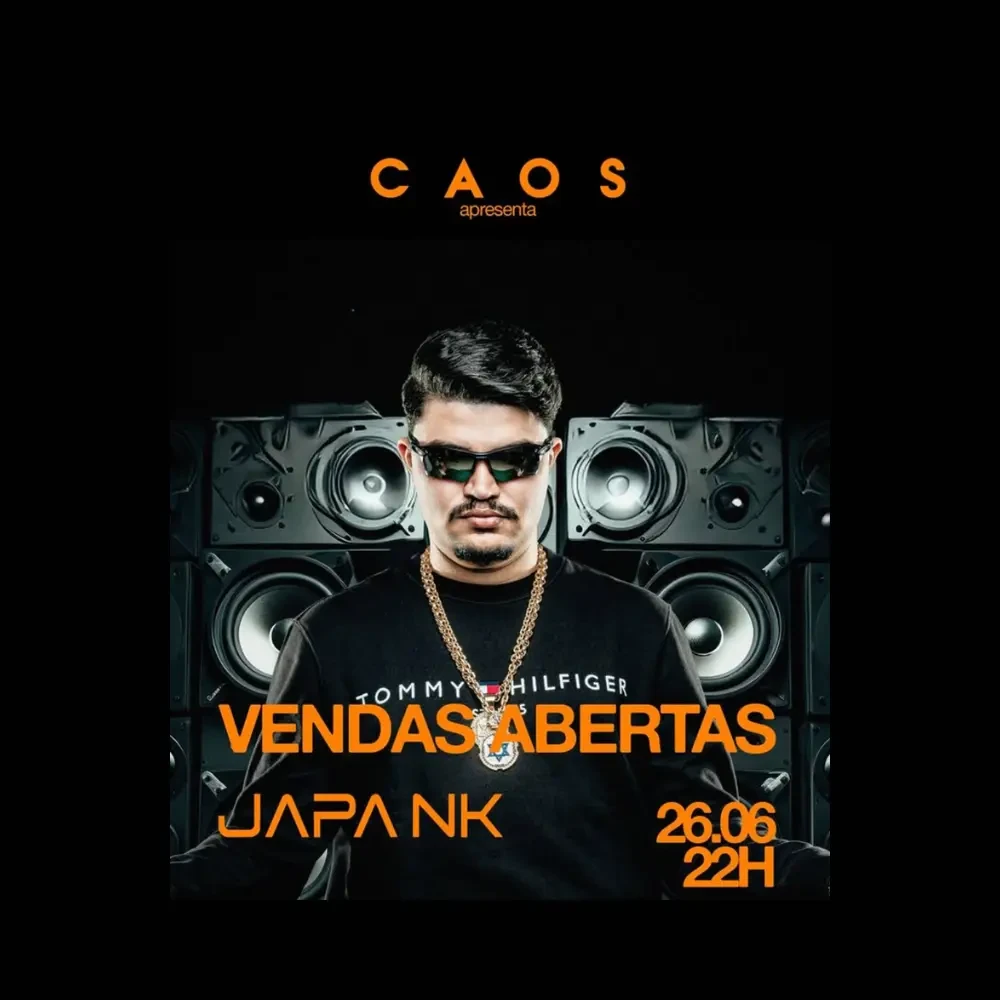 Caos Campinas apresenta Japa NK - Ingressos com desconto
