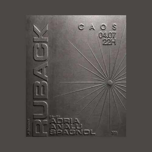 Caos Campinas apresenta Ruback - Ingressos com desconto