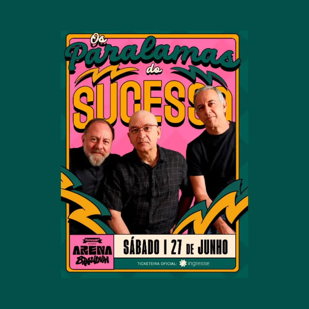 Arena Brasileira com Paralamas do Sucesso, Jota Quest, Samuel Rosa e Toni Garrido - Ingressos com desconto