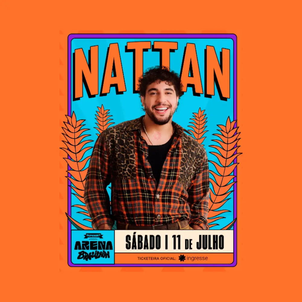 Arena Brasileira com Nattan, Belo e mais - Ingressos com desconto