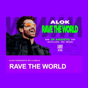 Club415 apresenta Alok - Rave the World