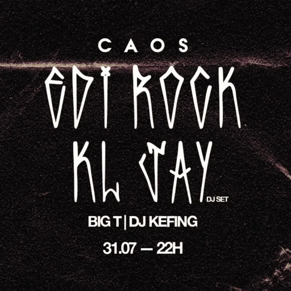Caos Campinas apresenta Edi Rock e KL Jay - Ingressos com desconto