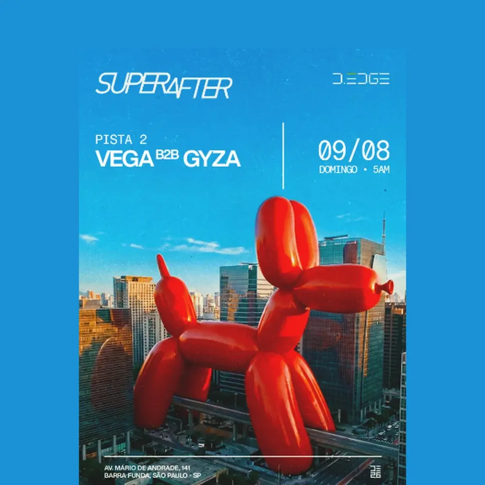 Vega B2B Gyza no D-Edge SP - Ingressos com desconto
