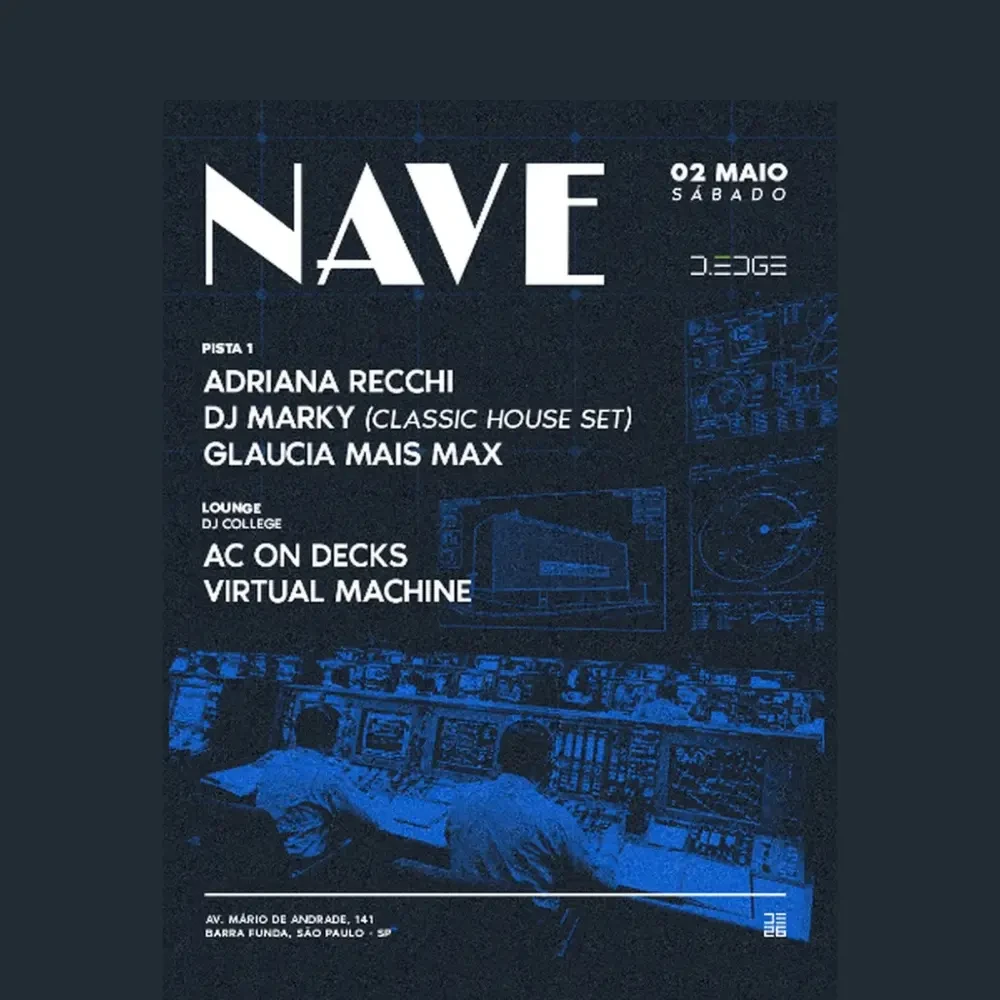 D-Edge Nave com DJ Marky - Ingressos com desconto