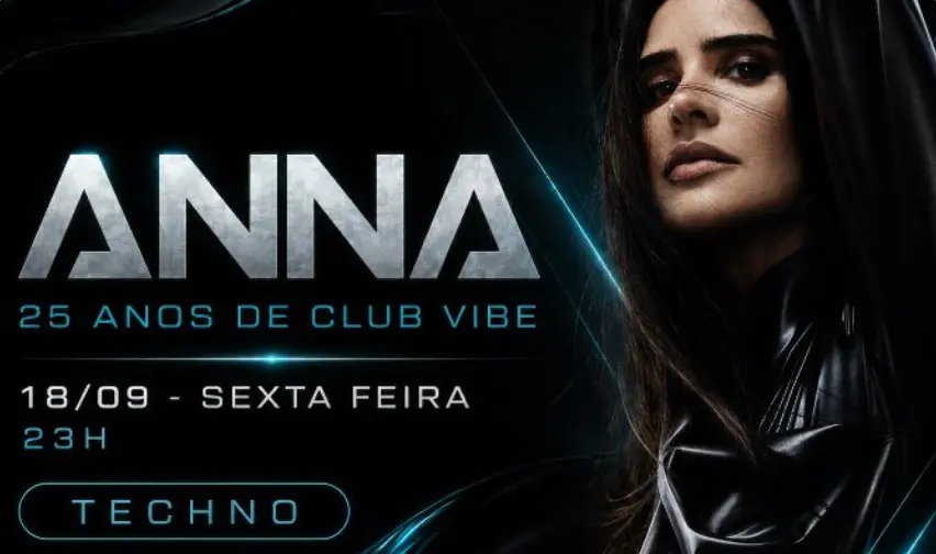 ANNA no Club Vibe - Ingressos com desconto
