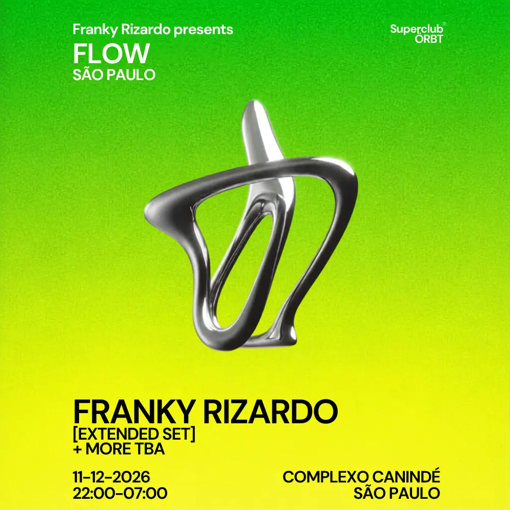 Franky Rizardo presents FLOW São Paulo - Ingressos com desconto