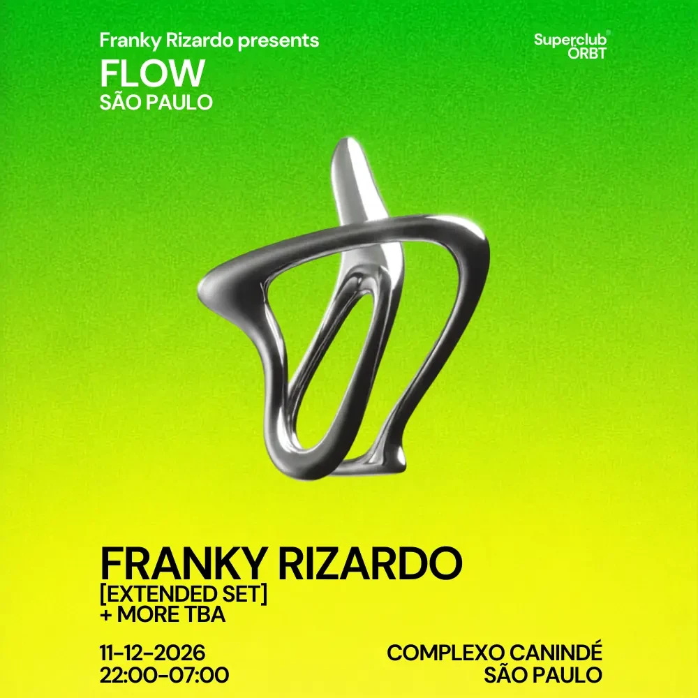 Franky Rizardo presents FLOW São Paulo - Ingressos com desconto