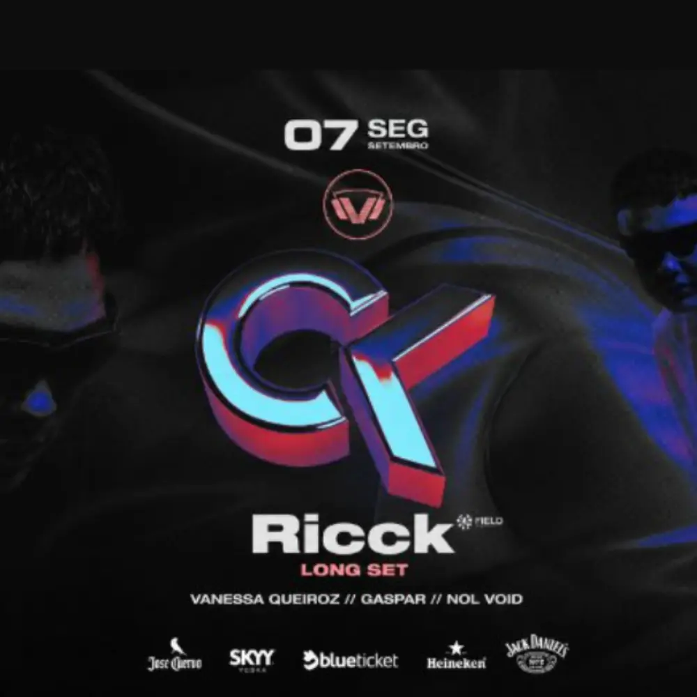 Ricck no Club Vibe - Ingressos com desconto