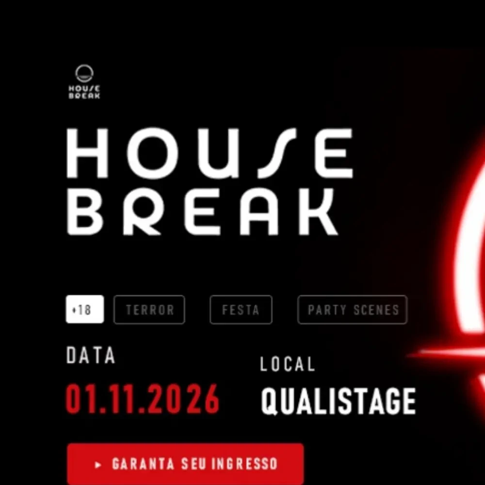 House Break no Qualistage - Halloween eletrônico no RJ