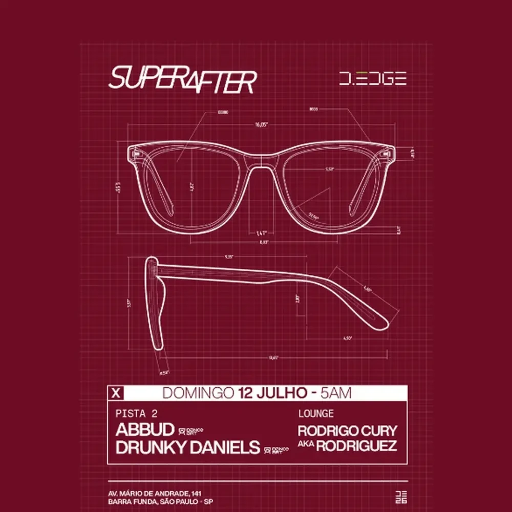 D-Edge SuperAfter com Drunky Daniels - Ingressos com desconto