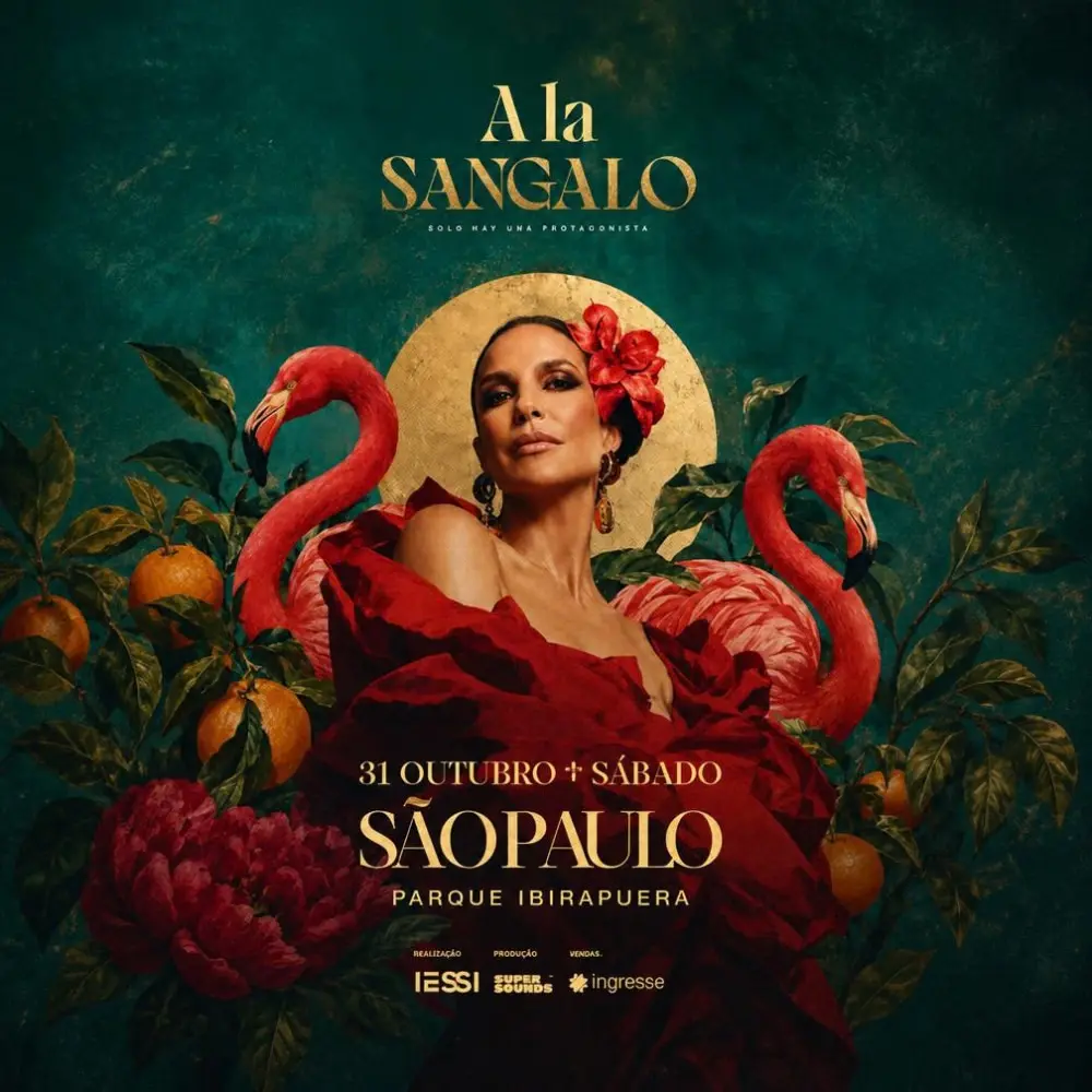 A La Sangalo: Ivete Sangalo no Ibirapuera - Ingressos com desconto