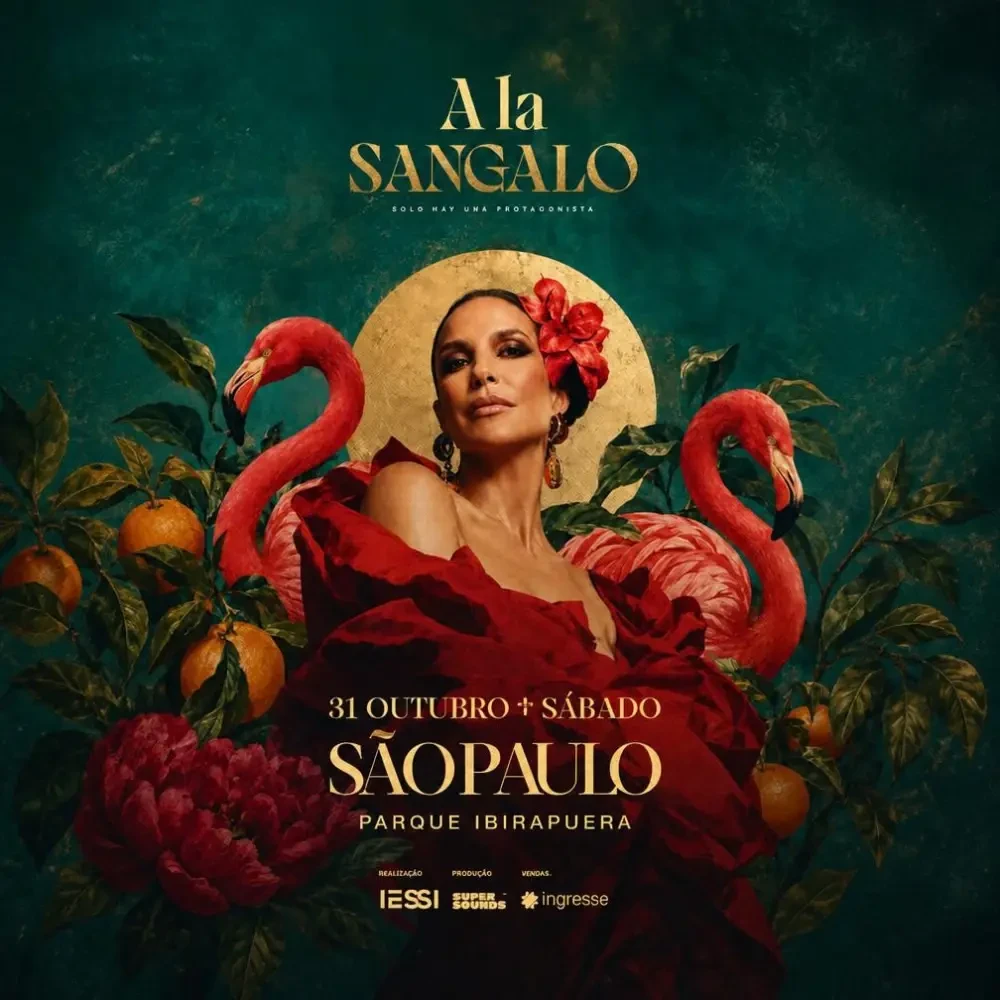 A La Sangalo: Ivete Sangalo no Ibirapuera - Ingressos com desconto