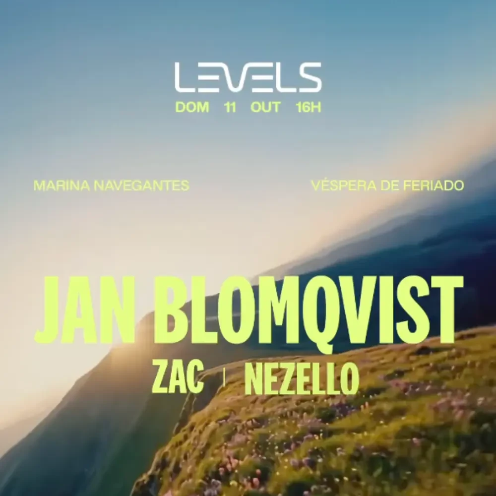 Levels com Jan Blomqvist | Porto Alegre 2026