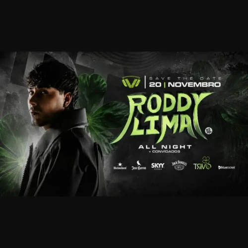Roddy Lima no Club Vibe - Ingressos com desconto