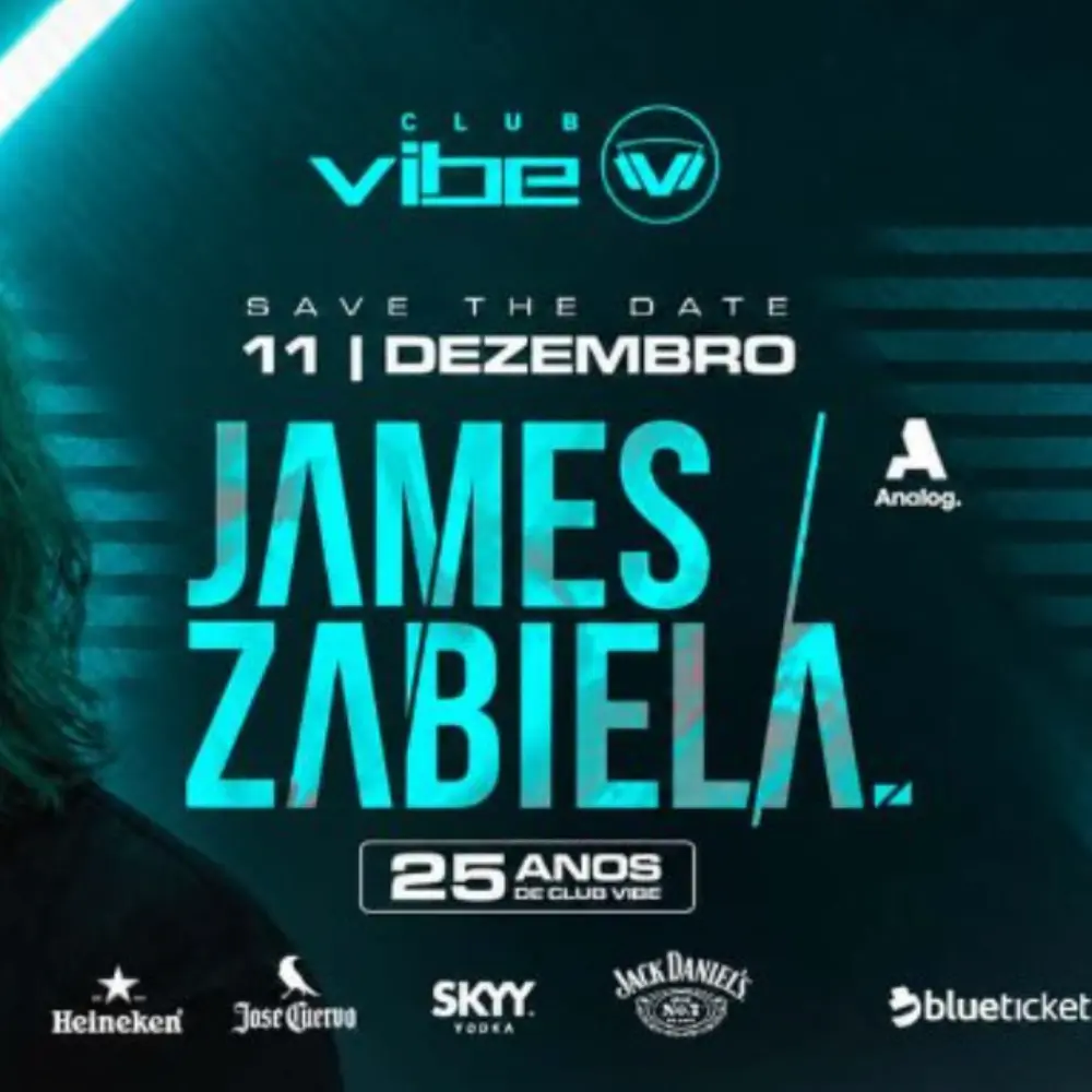 James Zabiela no Club Vibe - Ingressos com desconto