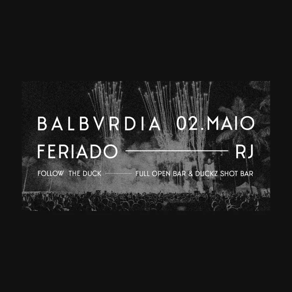 Balbúrdia RJ - Ingressos com desconto