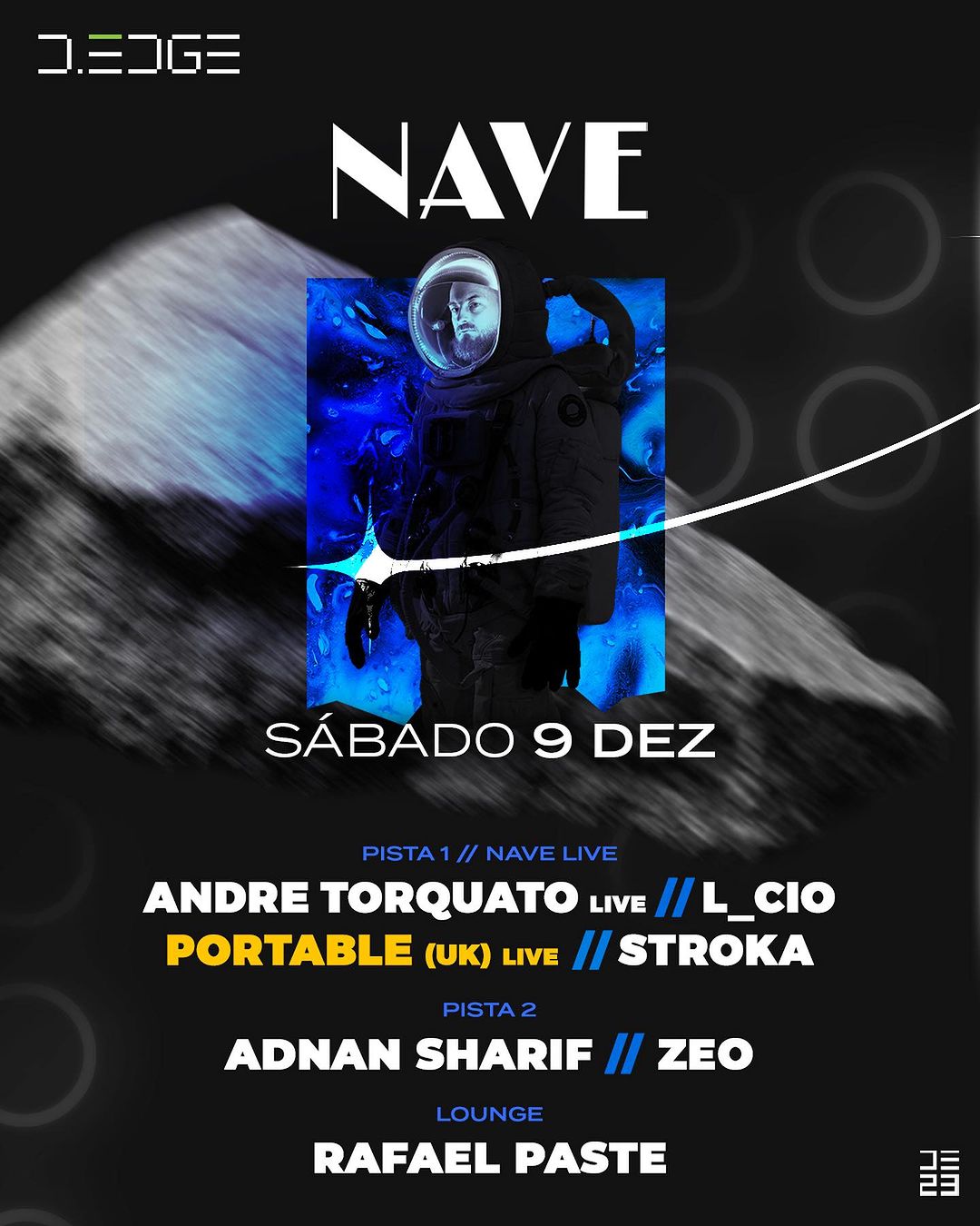 D-EDGE | Nave com Portable (Live)
