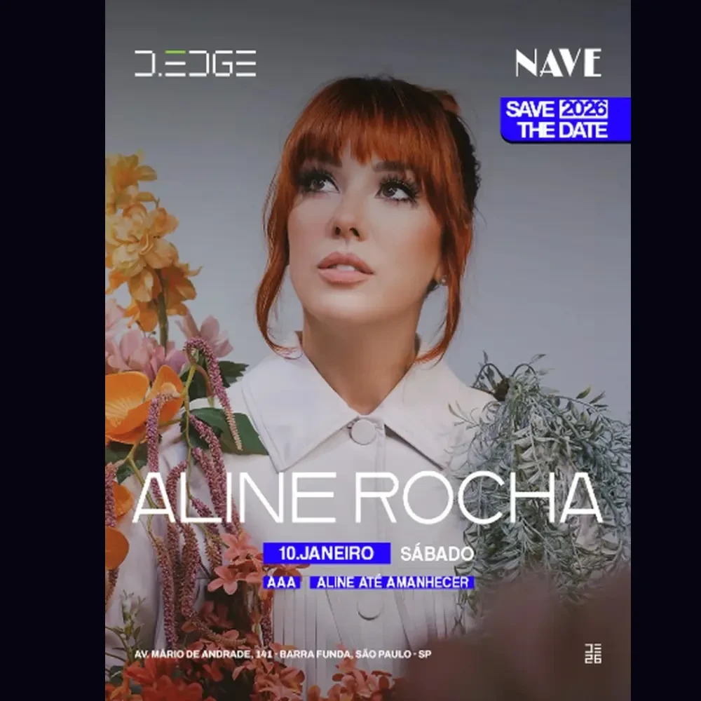 D-EDGE Nave com Aline Rocha - Ingressos com desconto