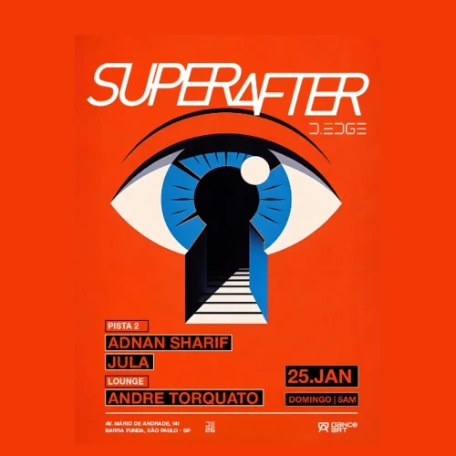 D-Edge SuperAfter com Adnan Sharif - Ingressos com desconto