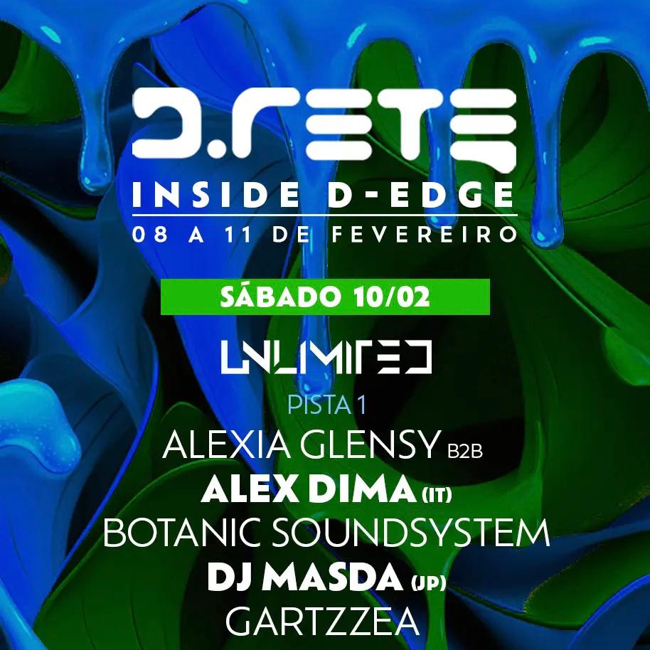 D.Rete inside D-Edge | Unlimited com DJ Masda + Alex Dima