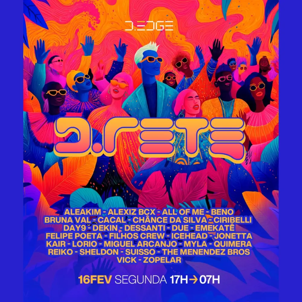 Carnaval D.RETE Rio - Ingressos com desconto