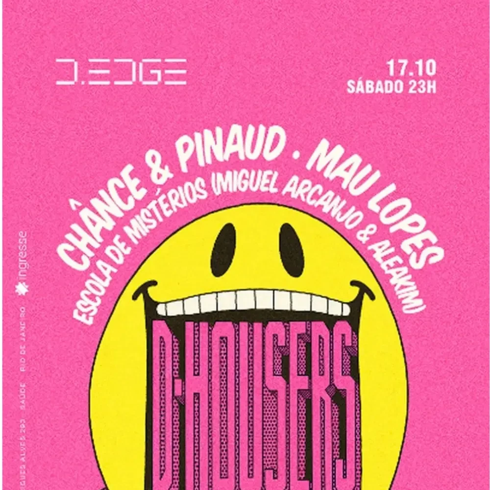 D-Housers no D-Edge Rio - Ingressos com desconto