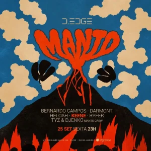 Manto no D-Edge Rio - Ingressos com desconto