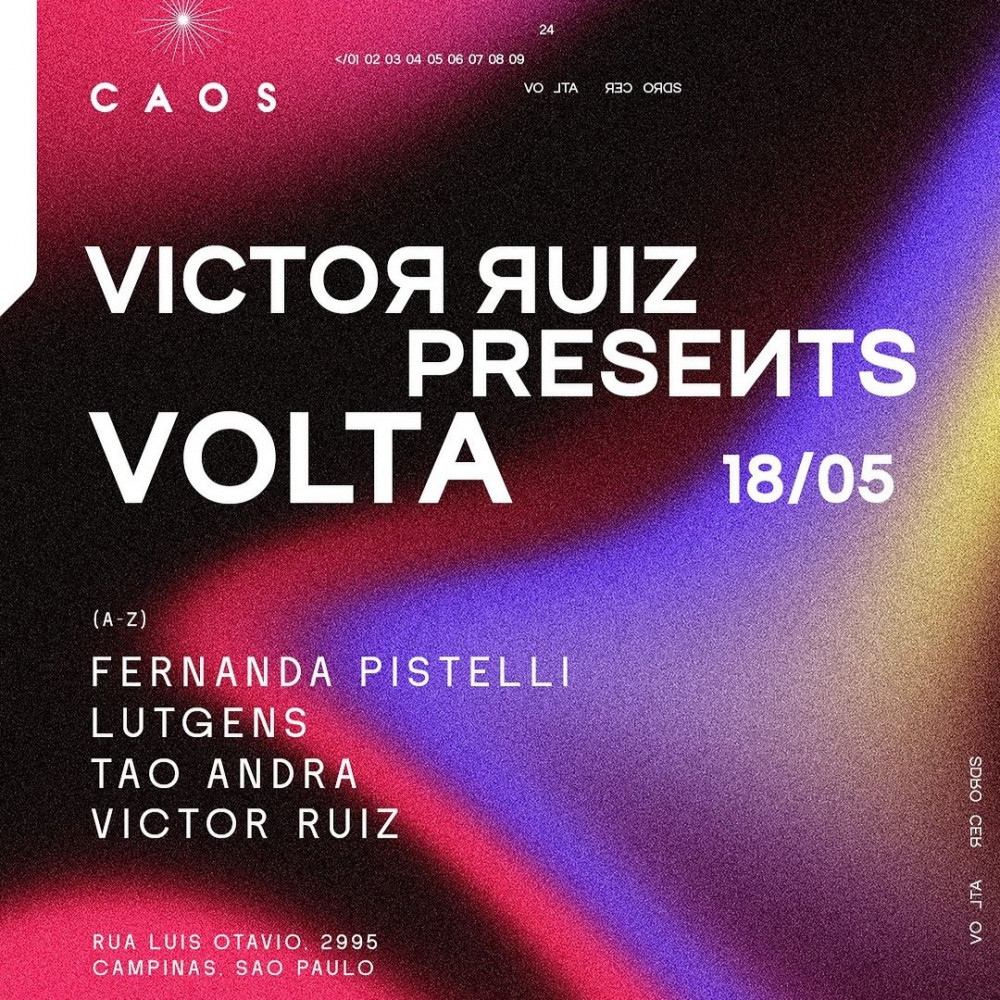 CAOS | Victor Ruiz presents Volta