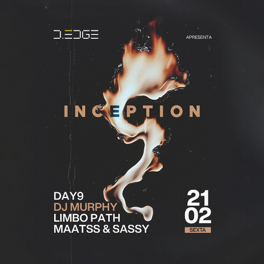 D-Edge Rio presents Inception com DJ Murphy