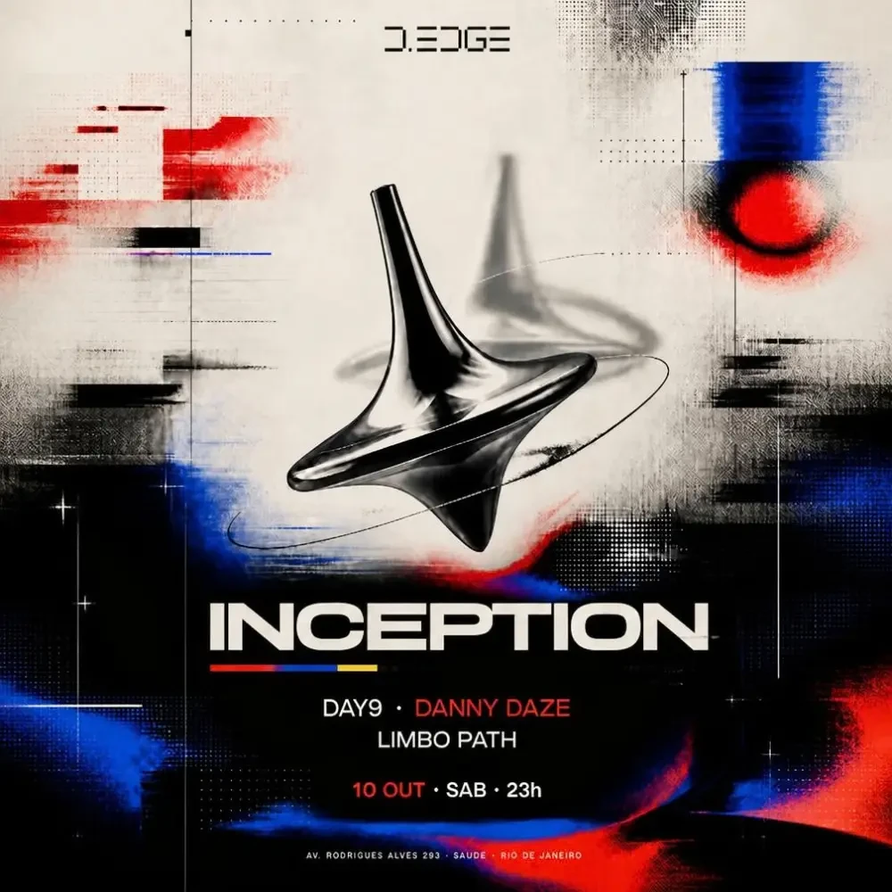 Inception com Danny Daze no D-Edge Rio - Ingressos com desconto