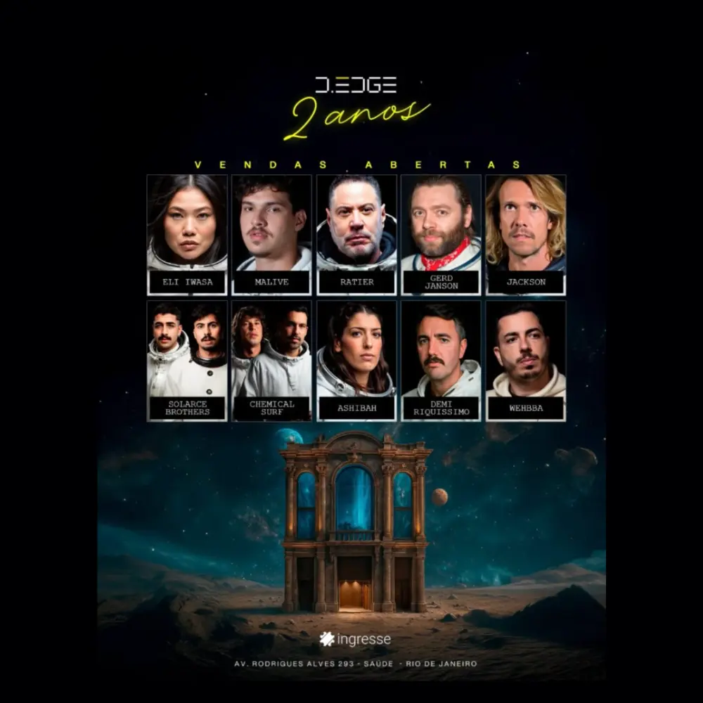 D Edge Rio apresenta Neblina com Wehbba - Ingressos com desconto